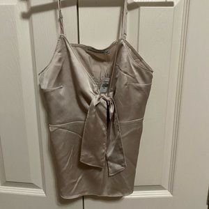 NWT Abercrombie tank with bow front